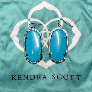 Torquise Danielle Kendra Scott Earrings